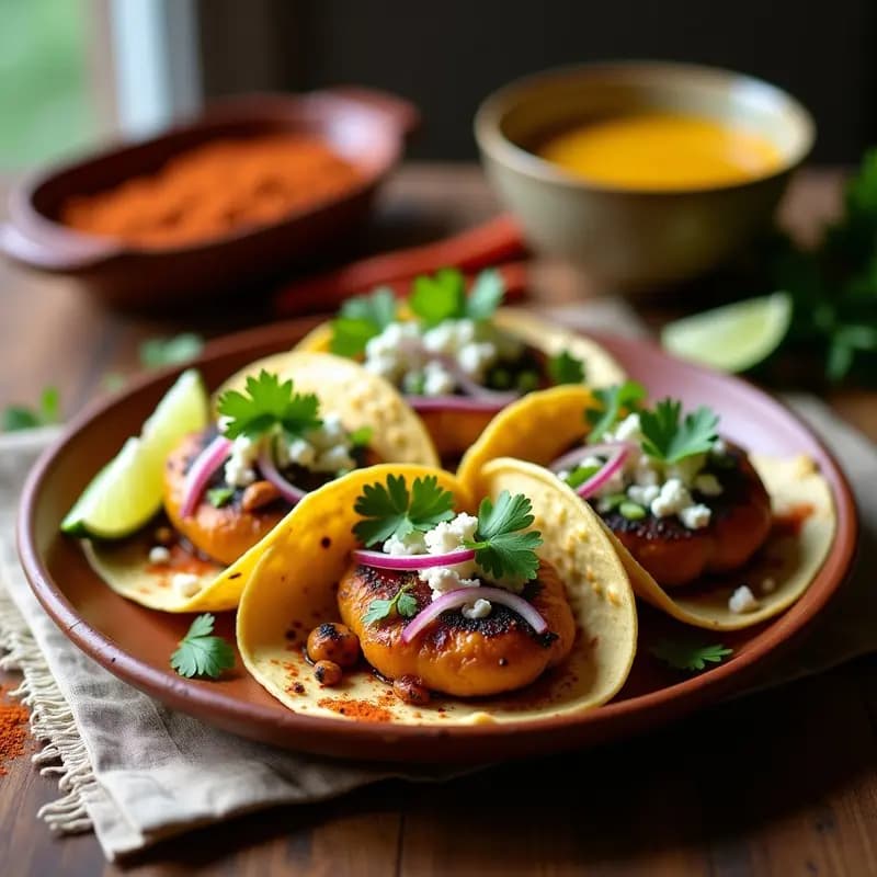 Tacos de Ongolmo al Estilo Moquegua: Receta Gourmet en 30 Minutos con Toque Ahumado