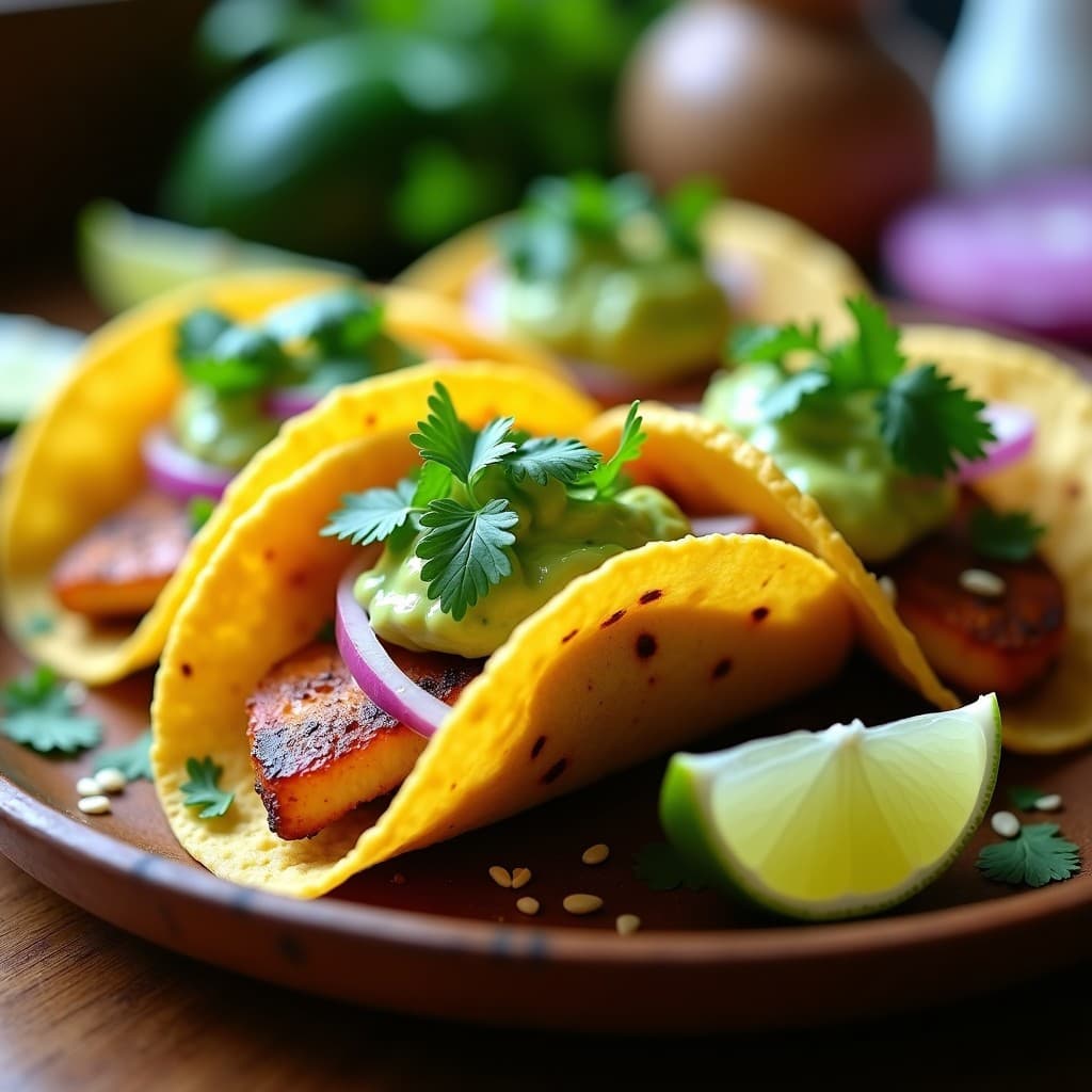 Tacos de Pangasius Ahumado con Salsa de Marl y Aguacate: Receta Vieta en 20 Minutos