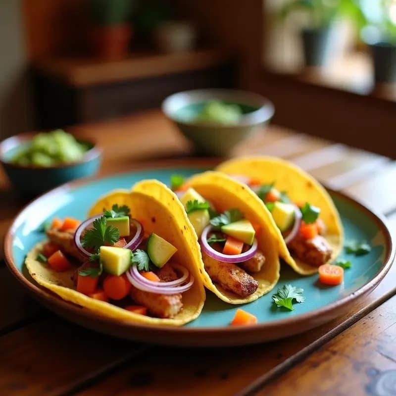Tacos de Pechuga Encurtida con Piña: Receta Fácil y Original en 20 Minutos