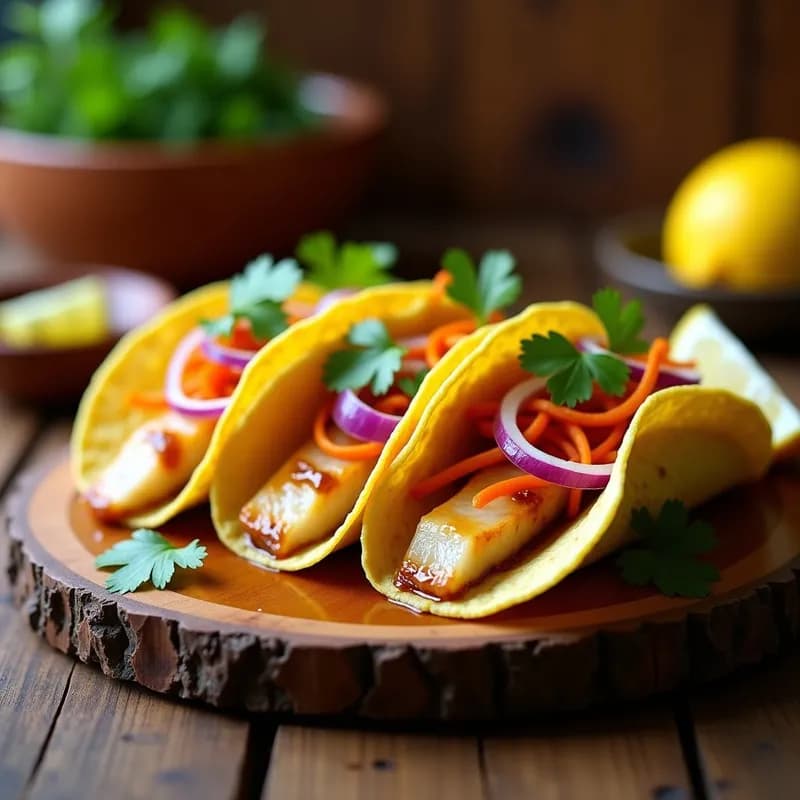 Tacos de Pescado Encurtido con Limón Ahumado: Receta Rápida y Alta en Proteína en 15 Minutos