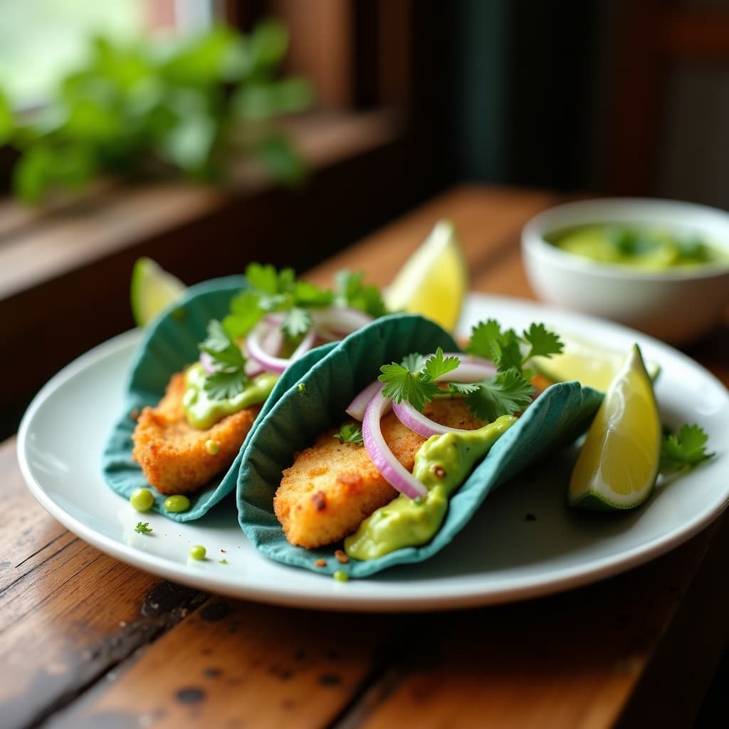 Tacos de Pescado Blanco con Salsa de Lulo y Aguacate: Receta Colombiana en 15 Minutos