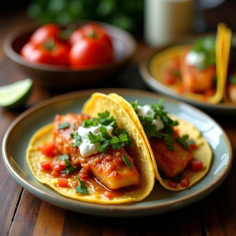 Tacos de Pescado con Zanahoria Encurtida: Receta de Yucatán en 25 Minutos con Toque Ácido