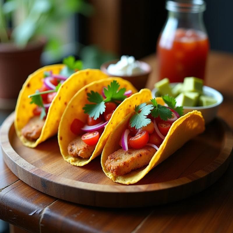 Tacos de Pescado a la Zarza: Receta Express en Airfryer con Toque Mexicano