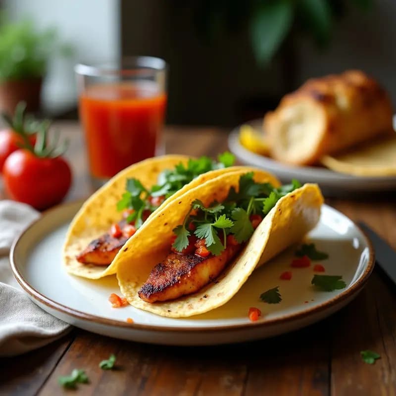 Tacos de Pescado con Salsa de Zarza Morada: Receta Peruana Única y Alta en Omega-3