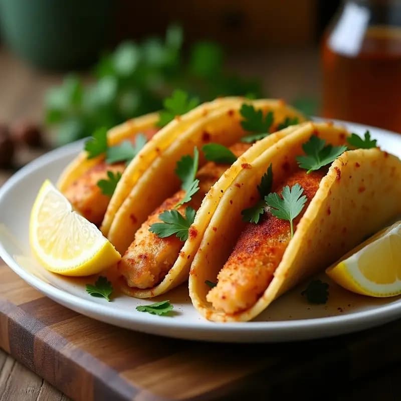 Tacos de Pescado a la Zarza Moruna: Receta Sevillana Tradicional con Toque Crujiente