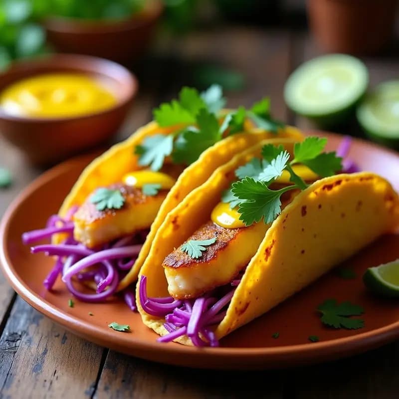 Tacos de Pez León con Salsa de Maracuyá: Receta Sostenible y Exótica en 15 Min