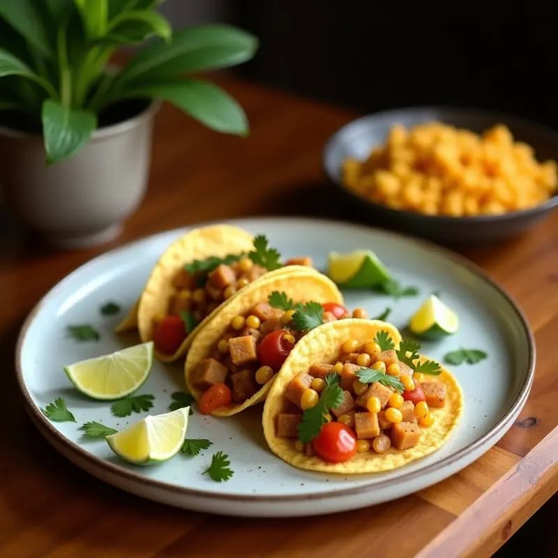 Tacos de Yautía y Mofongo: Receta Puertorriqueña Tradicional con Toque Moderno