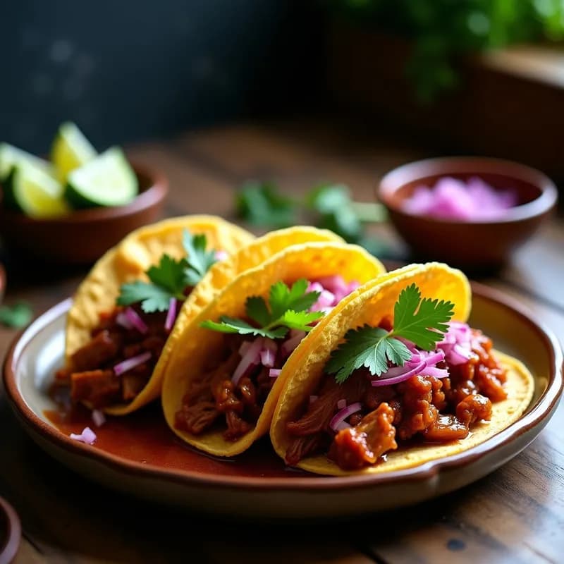Tacos de Pulled Pork en Airfryer: Receta con Salsa Barbacoa Casera en 30 Minutos