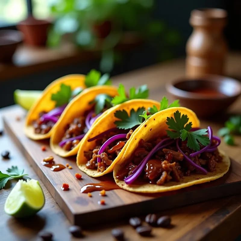 Tacos de Pulled Pork al Café Borbón: Receta Ahumada en Olla Lenta con 5 Especias