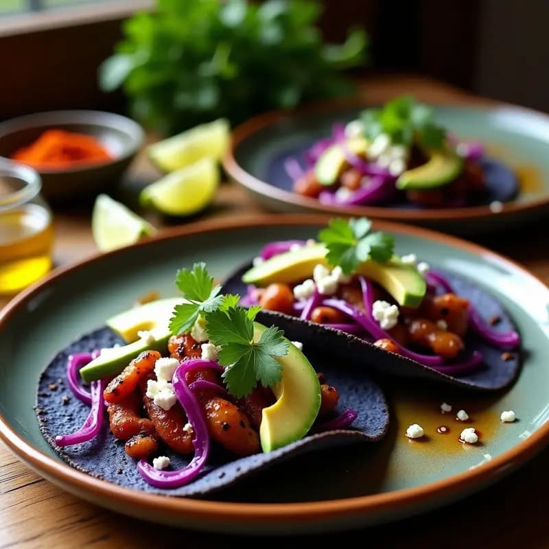 Tacos de Pulpo a la Gallega con Pimentón y Aceite de Oliva: Receta Española-Mexicana en Grill