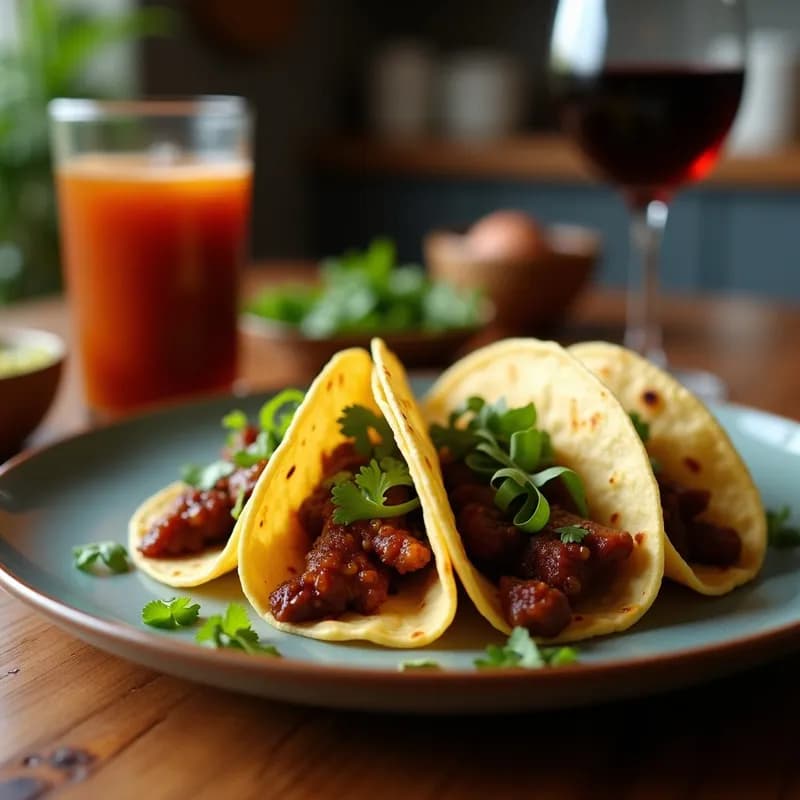 Tacos de Puyazo con Chile Pasilla Ahumado: Receta Tradicional Oaxaqueña en 30 Minutos