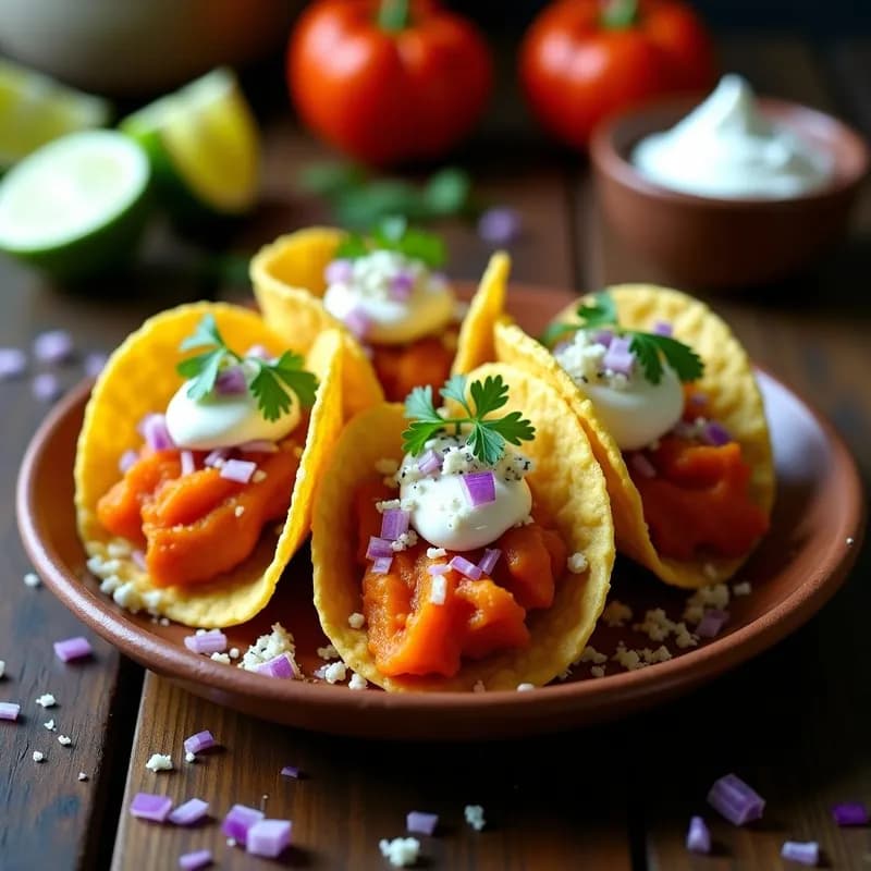 Tacos de Puyazo con Queso Azul: Receta Crujiente en Airfryer en 15 Minutos