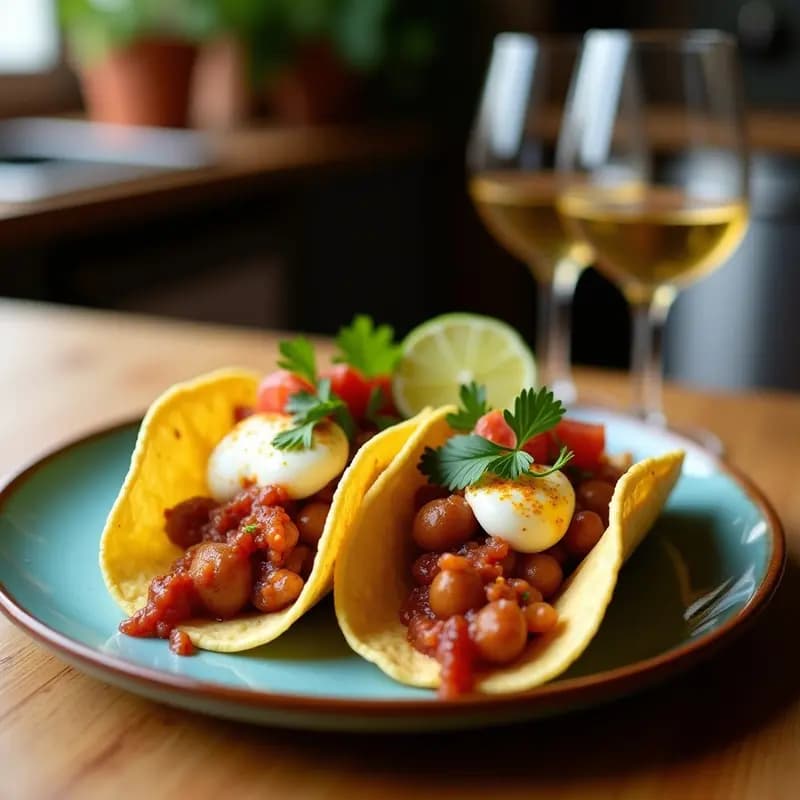 Tacos de Queso Mozzarella y Salchicha Ahumada con Salsa de Barbados: Crujientes por Fuera, Fundidos por Dentro