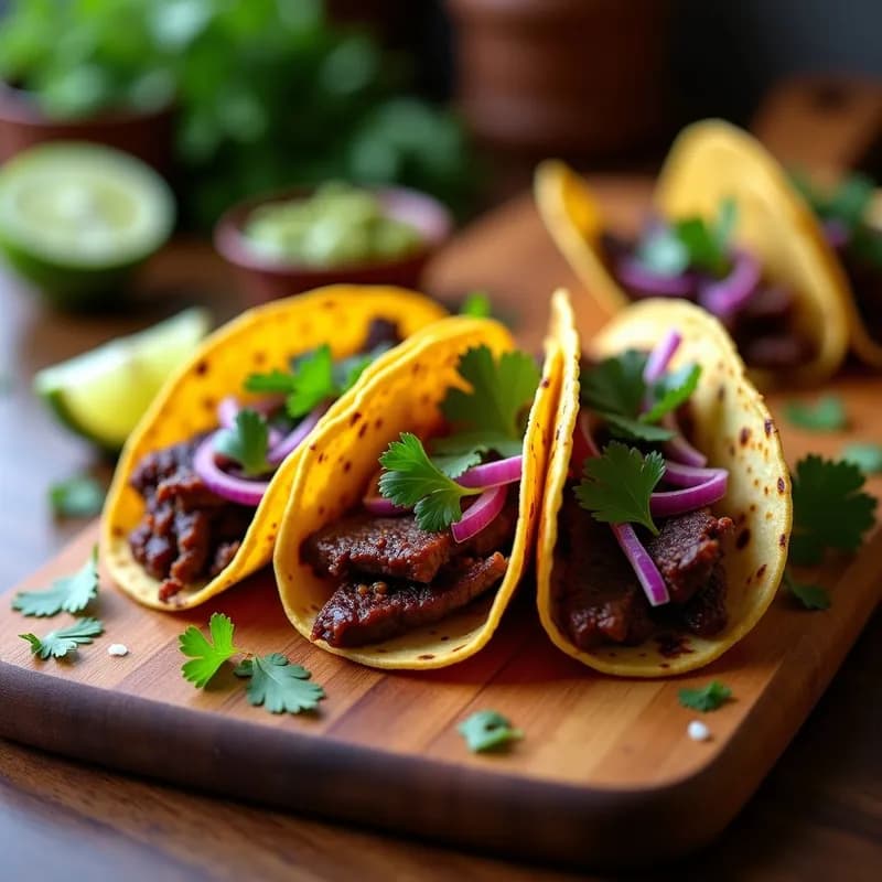 Tacos de Ternera Adobada: Receta en Airfryer Sin Aceite y Jugosa