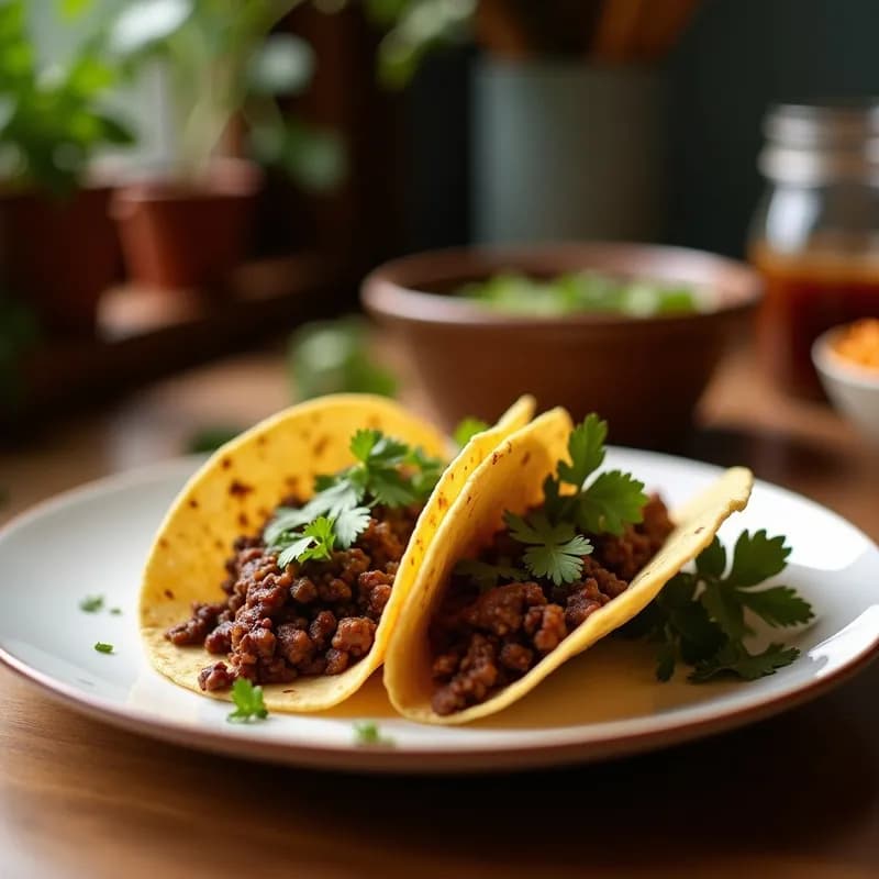 Tacos de Ternera Barbacoa con Café: Receta en Airfryer con Sabor Ahumado
