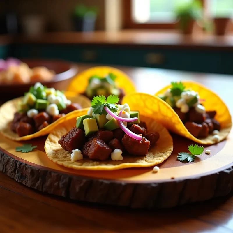 Tacos de Ternera Marinada: Receta en Airfryer en 20 Minutos