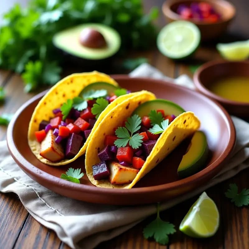 Tacos de Atún y Patata Morada: Receta Rápida y Alta en Proteína para Tupper