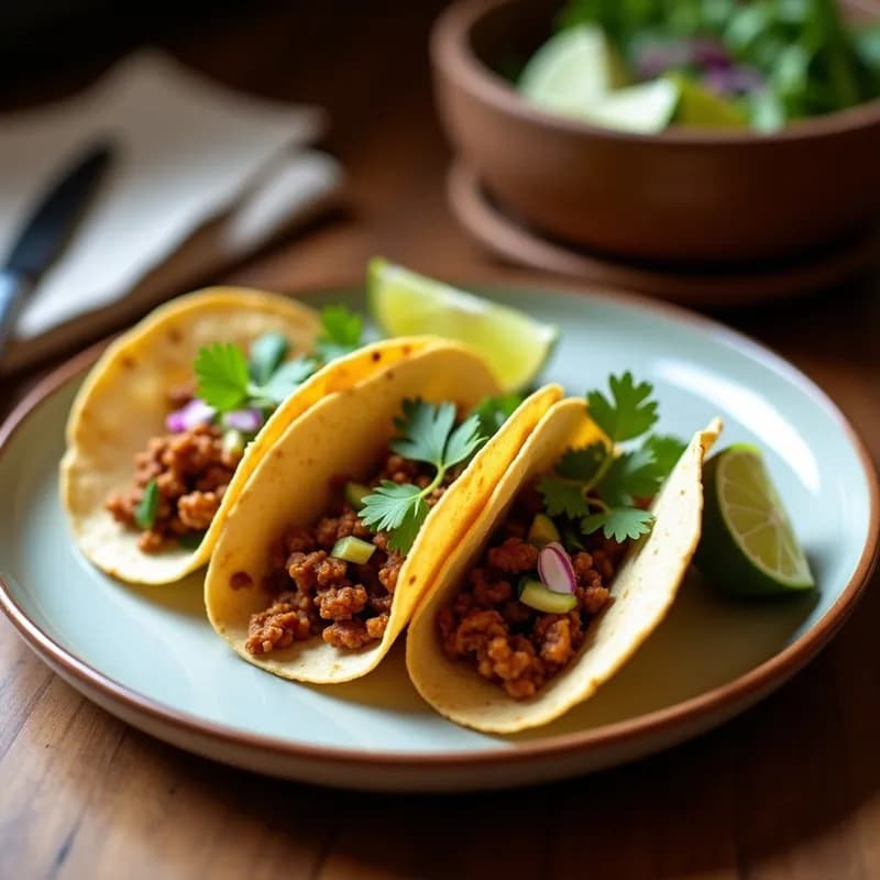 Tacos Veganos de Hongo Ostra Ahumado: Receta con Chipotle y Aguacate en 25 Minutos