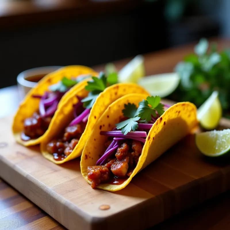 Tacos Veganos de Jackfruit Pulled: Receta con Salsa BBQ Casera y Textura Carne