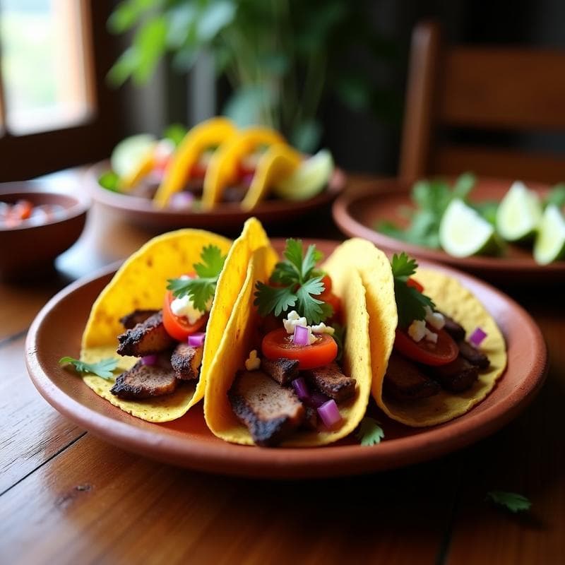 Tacos de Venado Estilo Oaxaca: Receta en Airfryer con Sabor Ahumado y Tradicional