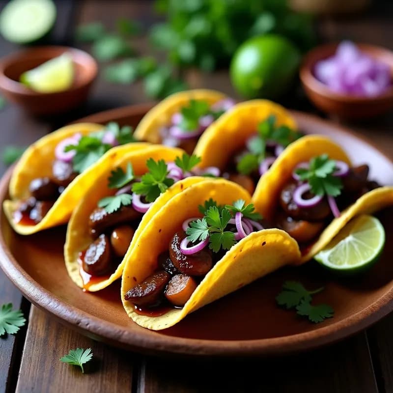 Tacos de Verniegas Ahumadas: Receta Tradicional en Olla Lenta y Jugosa