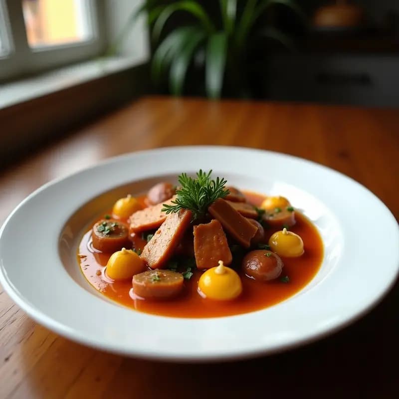 Tagine de Berenjena y Cordero con Dátiles: Receta Marroquí Dulce y Salada en Olla de Barro
