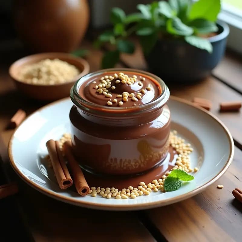 Tahini de Chocolate y Sésamo: Postre Libanés Sin Azúcar y Alto en Calcio