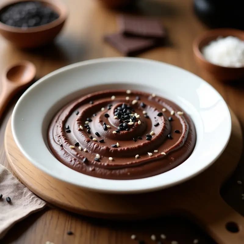 Tahini de Chocolate y Sésamo: Postre Libanes Dulce y Salado Sin Harina