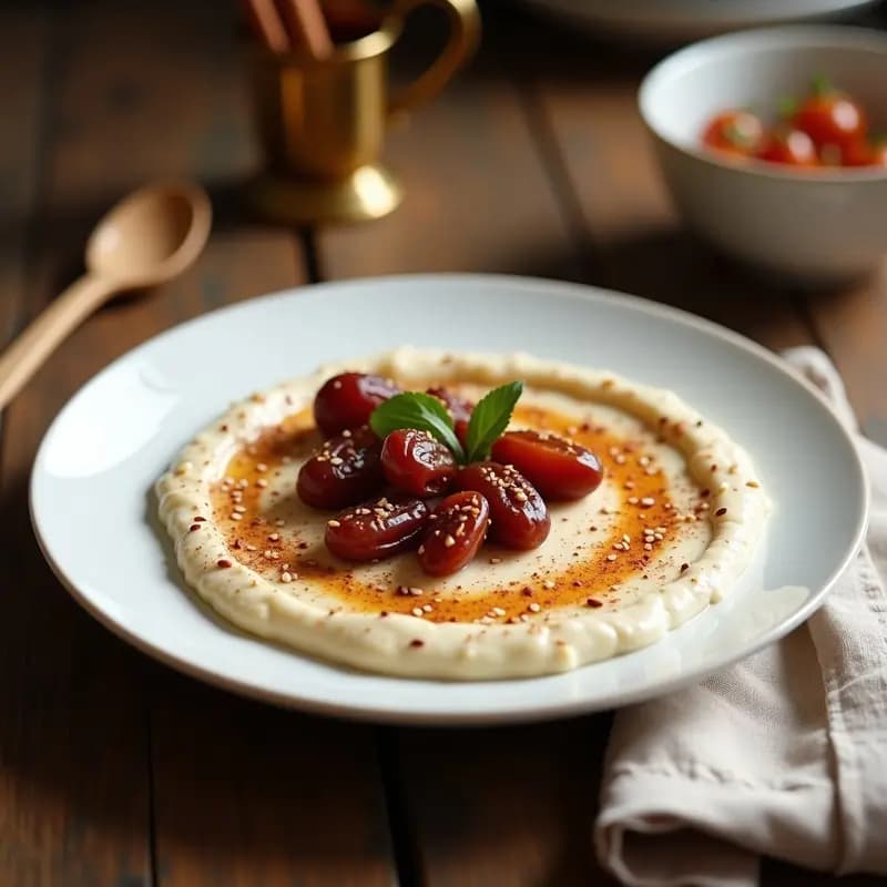 Tahini con Dátiles y Canela: Desayuno Libanés Energético en 5 Minutos