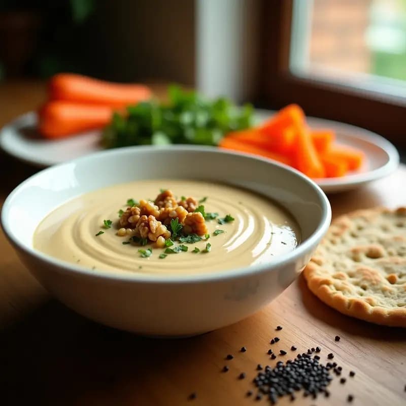 Tahini con Dátiles y Nueces: Salsa Árabe Dulce y Salada para Tupper