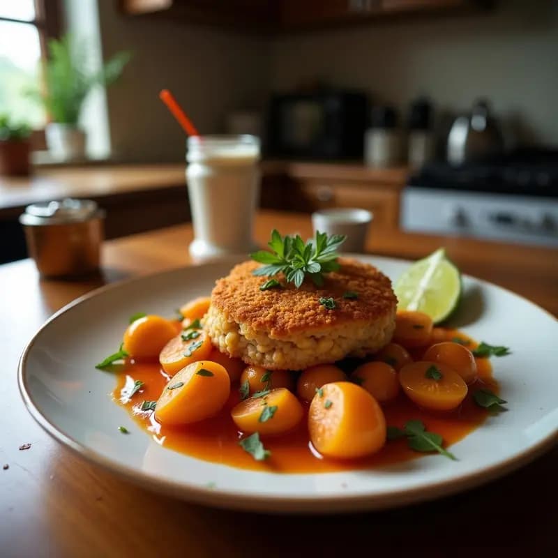 Tahu Goreng con Salsa de Cacahuete: Receta Indonesa de Tofu Frito Crujiente