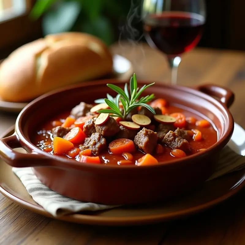 Tajín de Cordero al Chilindrón: Receta Aragonesa Tradicional en Olla Lenta y Sabrosa