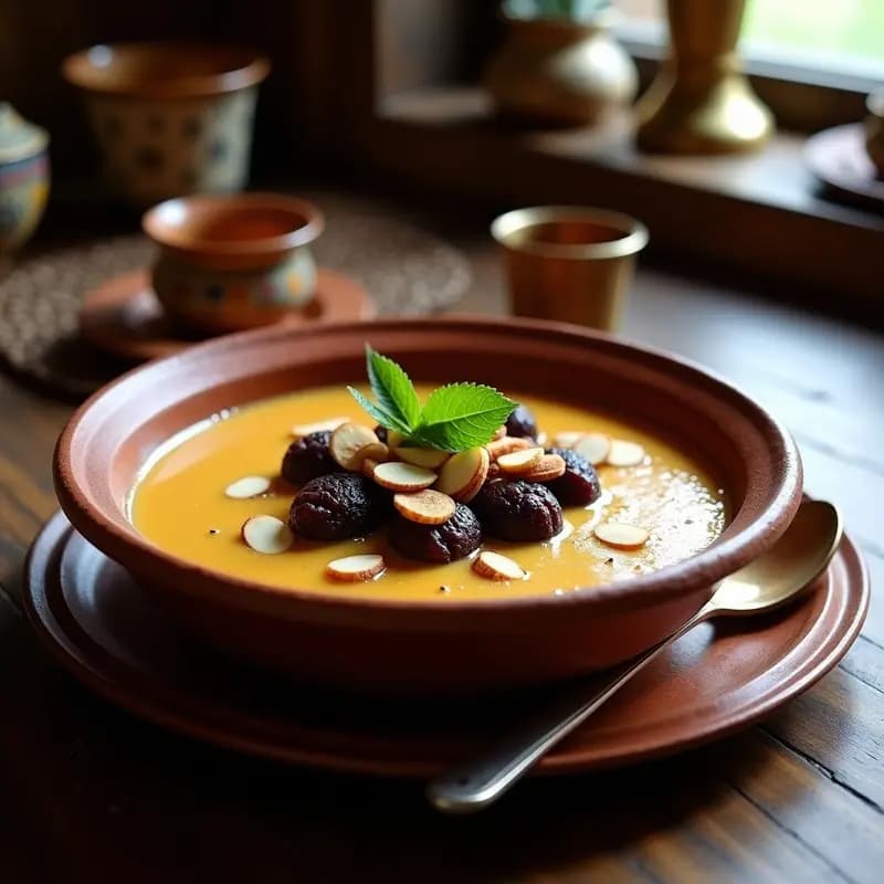 Tajine de Ciruelas y Almendras: Postre Marroquí Sin Horno y Bajo en Calorías