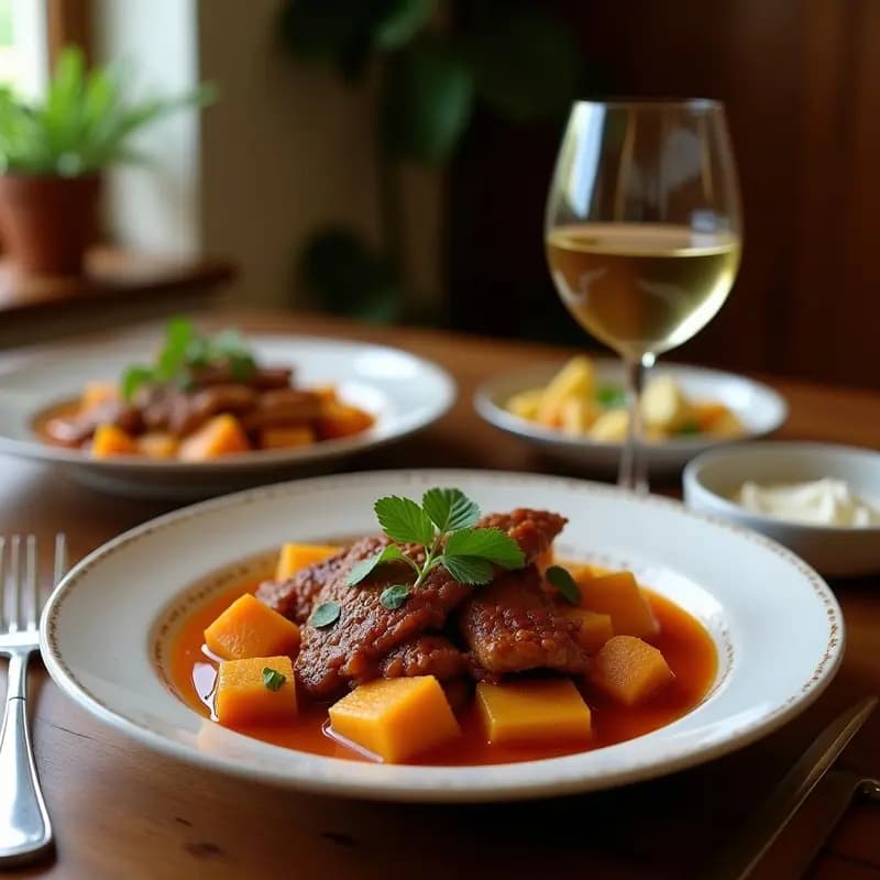 Tajine de Cordero con Higos y Canela: Receta Marroquí Slow Cooker en 6 Horas