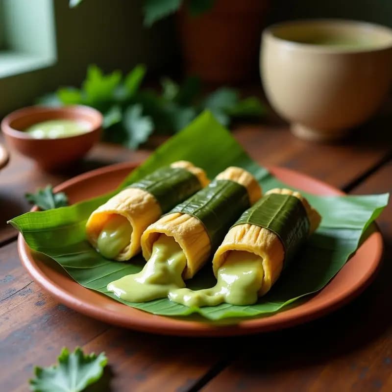 Tamales de Chile Rellenos de Queso Oaxaca: Receta Mexicana para Día de la Candelaria