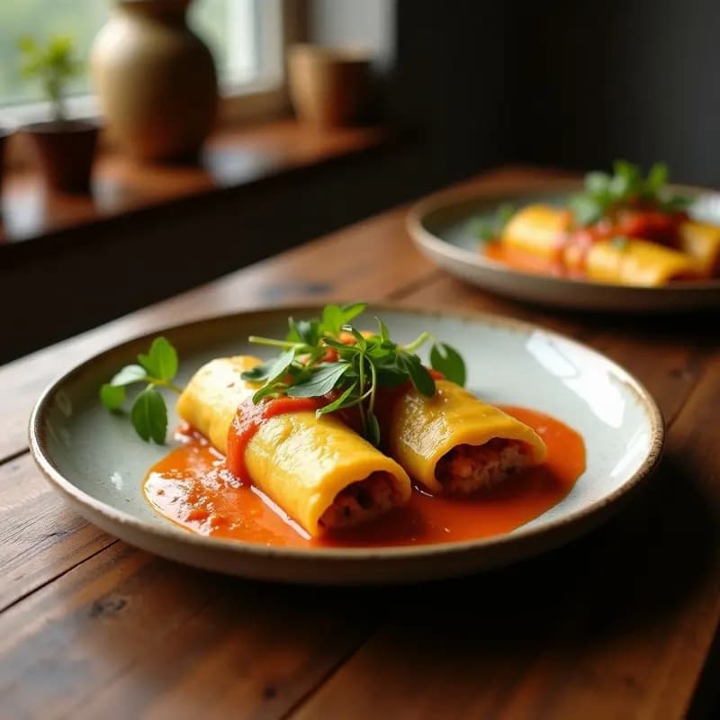 Tamales de Rajas con Queso de Anacardo: Receta Mexicana Vegana al Vapor