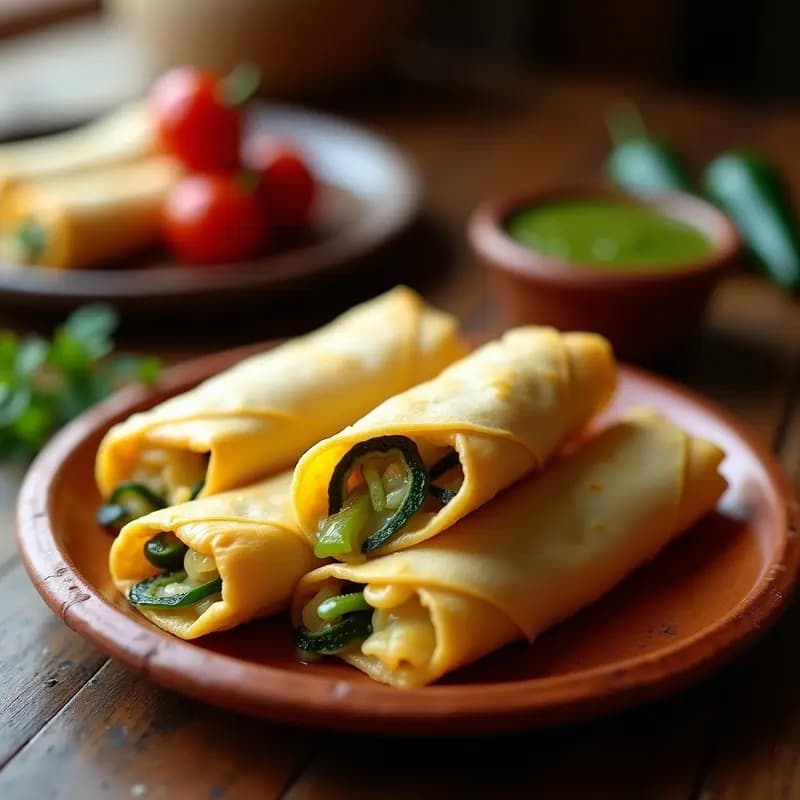Tamales Mexicanos de Rajas con Queso Oaxaca: Receta Tradicional en Hoja de Maíz