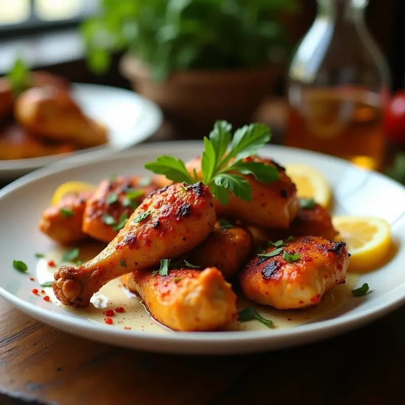 Tandoori Chicken en Airfryer: Pollo Indio Marathonado en Yogur y Especias en 25 Minutos