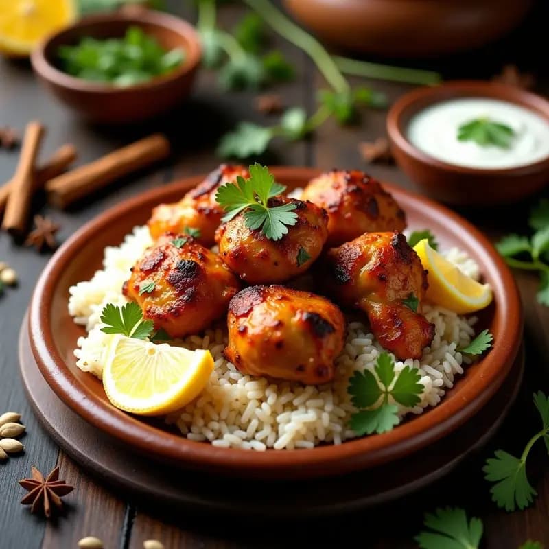 Tandoori Chicken con Yogur y Especias: Receta India en Olla de Barro