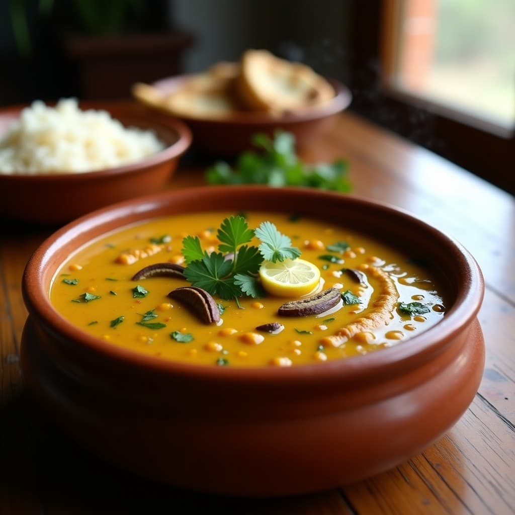 Tarka Dal con Espinacas y Jengibre: Receta India en Olla Exprés Rápida y Nutritiva