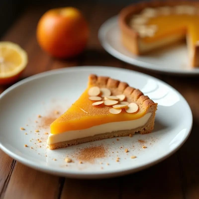 Tarta de Almendra y Membrillo: Postre Sin Horno de la Repostería tradicional Aragonesa