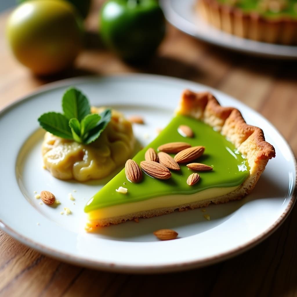 Tarta de Almendras y Mermelada de Tomate Verde: Postre Australiano Sin Gluten y Sin Azúcar