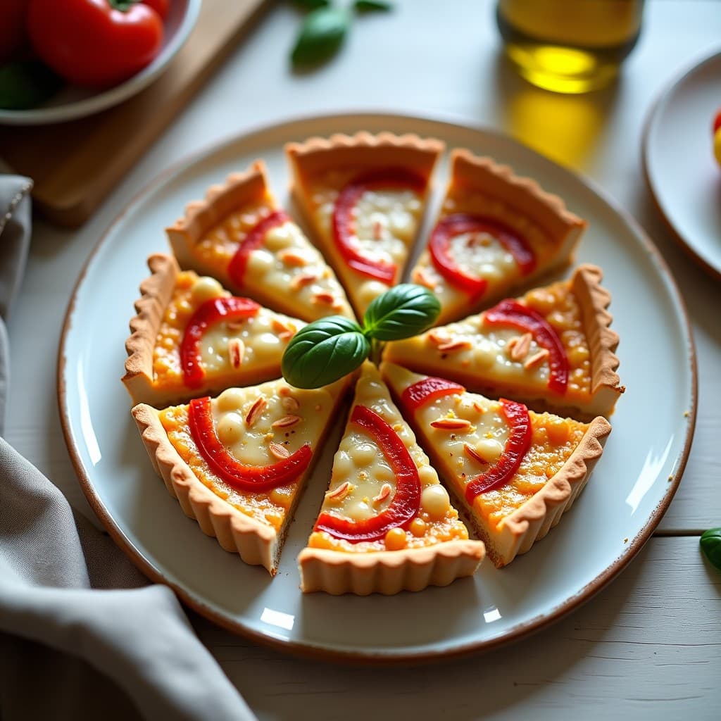 Tarta de Atún y Pimientos Asados con Masa de Almendra: Receta Keto en Thermomix