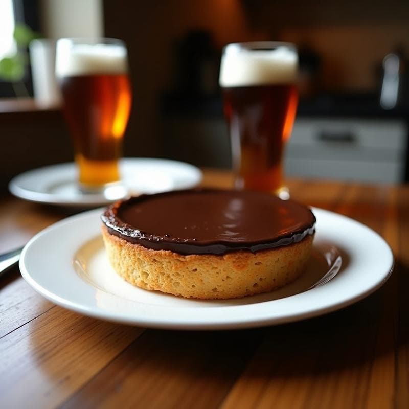 Tarta de Bizcocho de Cerveza Negra y Chocolate: Receta Fácil y Esponjosa en 1 Hora