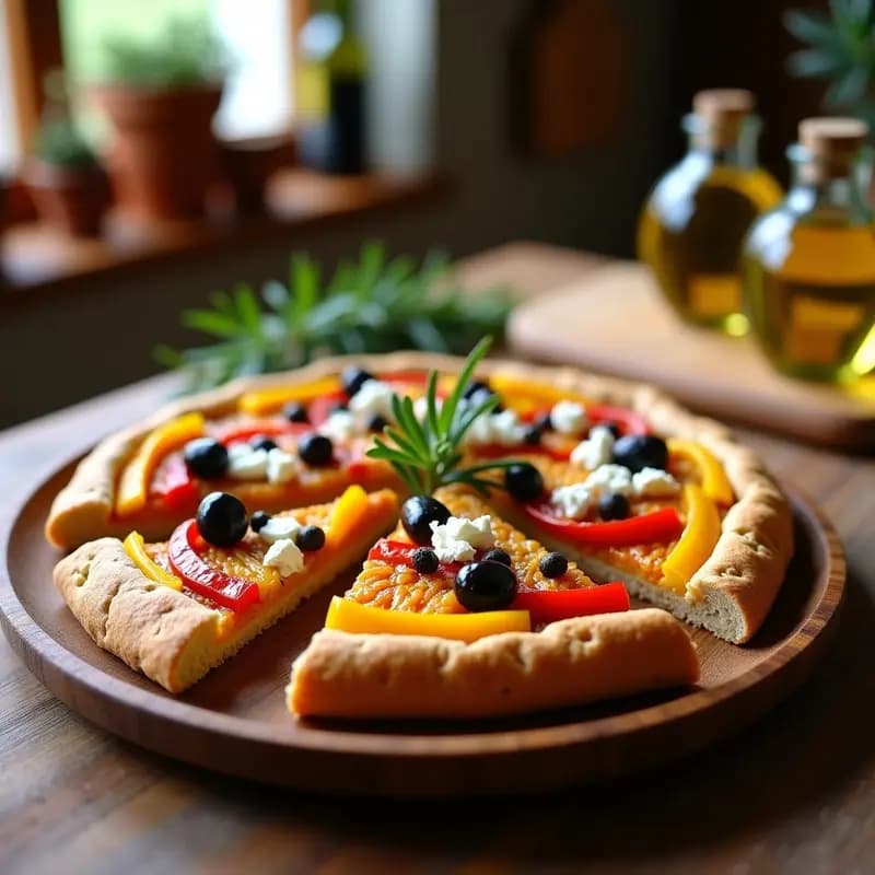 Tarta Salada de Bonito y Pimientos Asados con Masa de Almendra: Receta Sin Gluten y Alta en Omega-3
