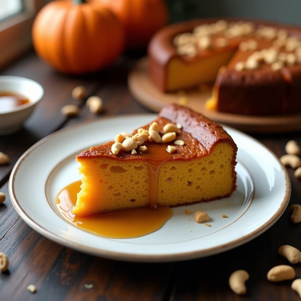Tarta de Calabaza y Anacardos: Postre Sin Gluten y Sin Lácteos en 20 Minutos