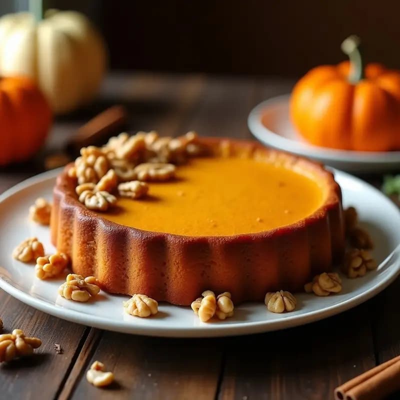Tarta de Calabaza y Azúcar Moreno: Receta en Airfryer Sin Horno en 30 Minutos