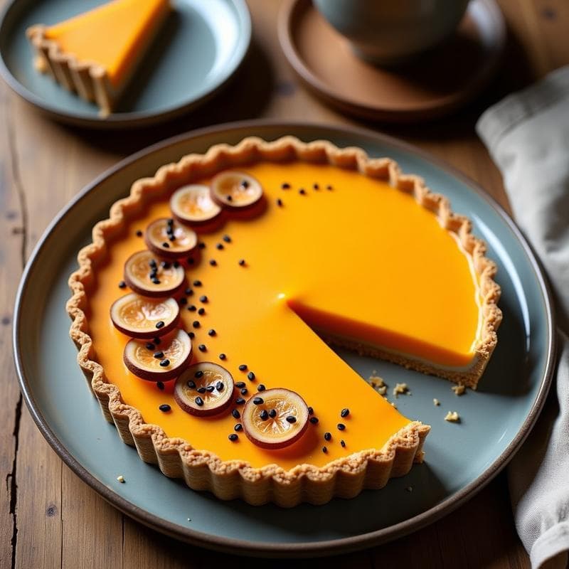 Tarta de Calabaza Kabocha y Tahini: Postre Vegano Sin Horno con Toque Japonés