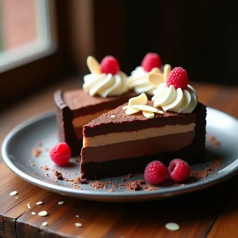 Tarta de Chocolate con 3 Capas de Relleno: Postre de Alto Impacto para Celebrar