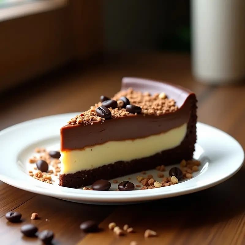 Tarta de Chocolate y Avellanas con Capas de Crema de Moka: Postre Italiano que Sorprende en Cada Bocado